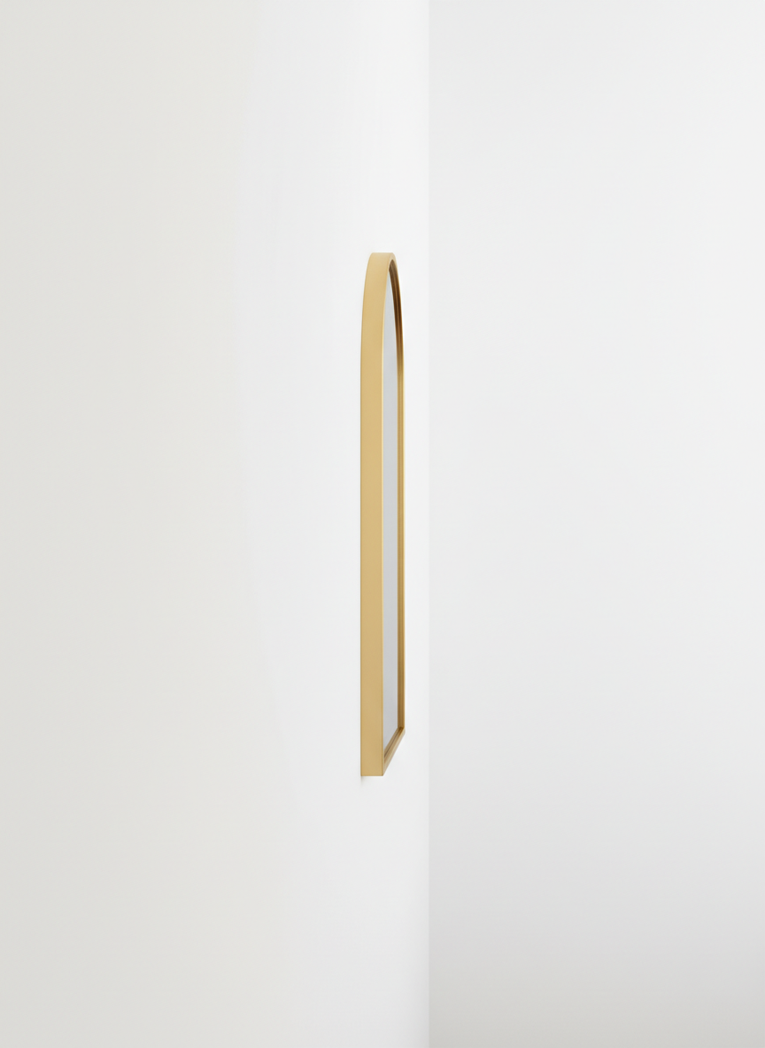 Gold Arch Wall Mirror