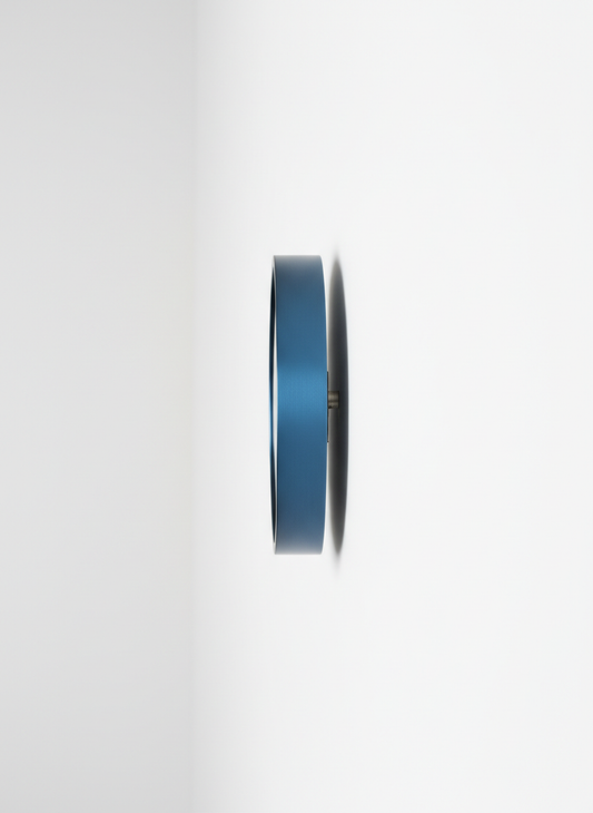 Blue Modern Wall Clock