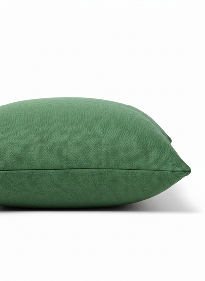 Green Textured Sofa Pillow