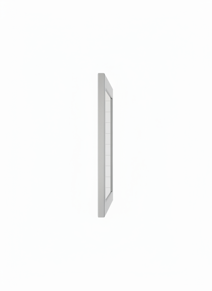 Grey Square Bathroom Mirror