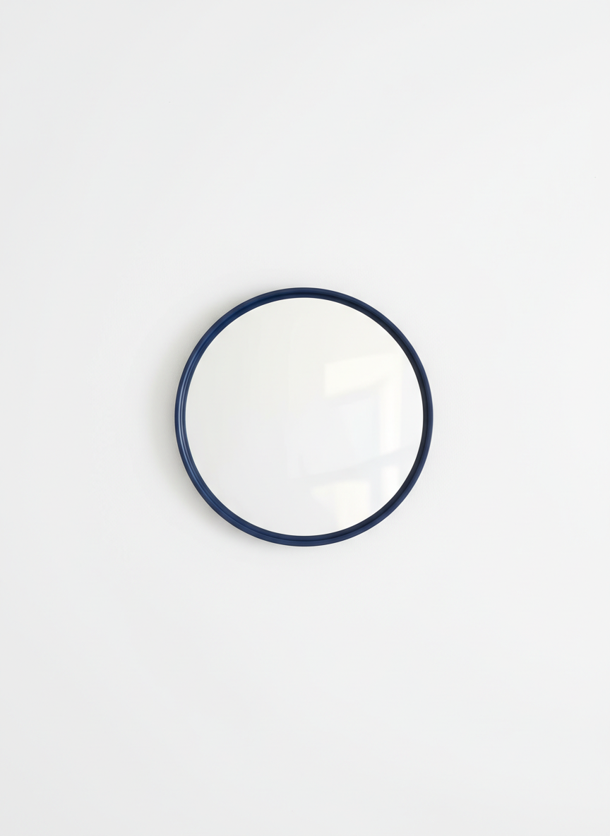 Blue Decorative Wall Mirror