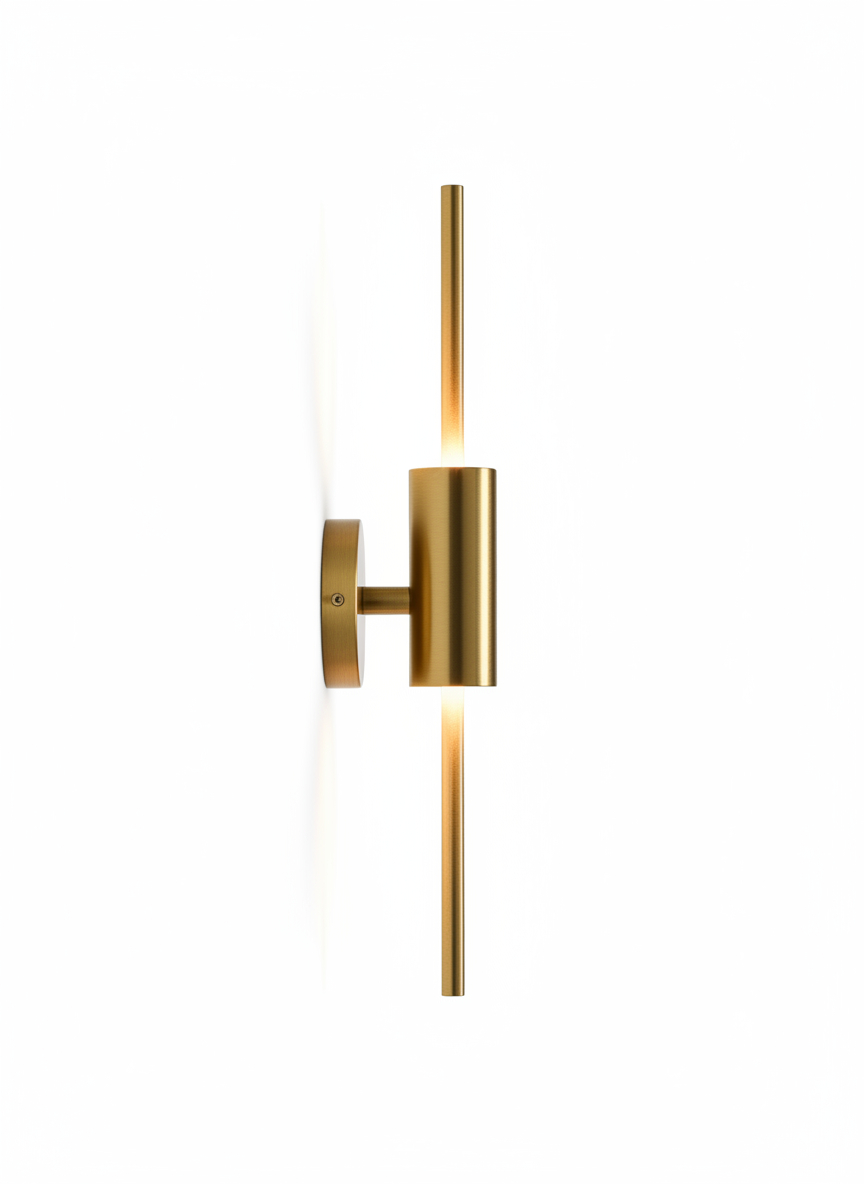 Gold Minimalist Wall Lamp
